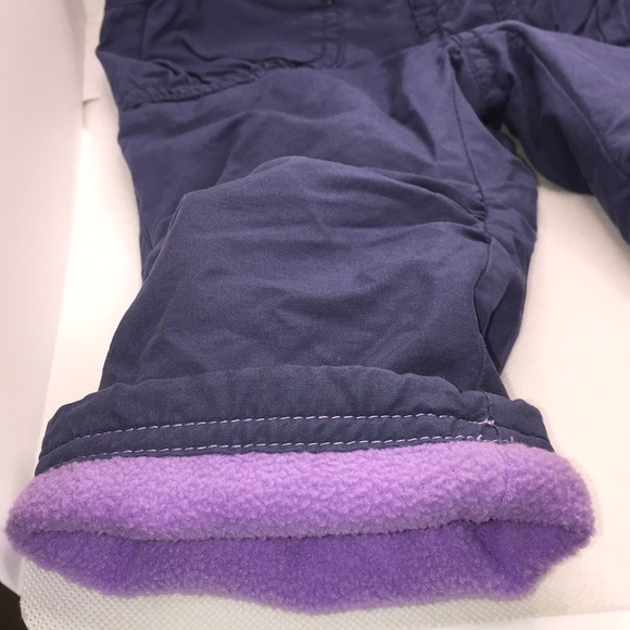 Old Navy Infant Girls Cozy Warm Fleece Lined Pants 12-18 Months - Picture 2 of 11